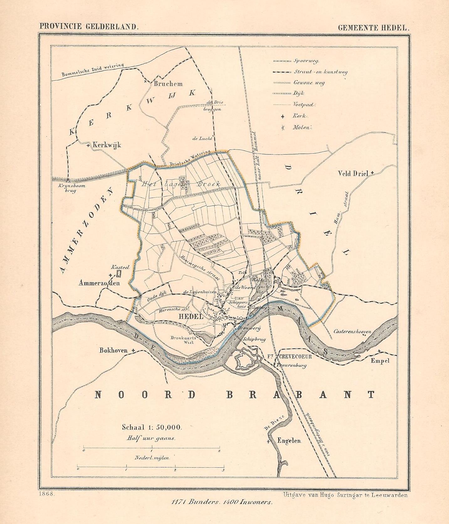 Hedel - J Kuijper / H Suringar - 1868