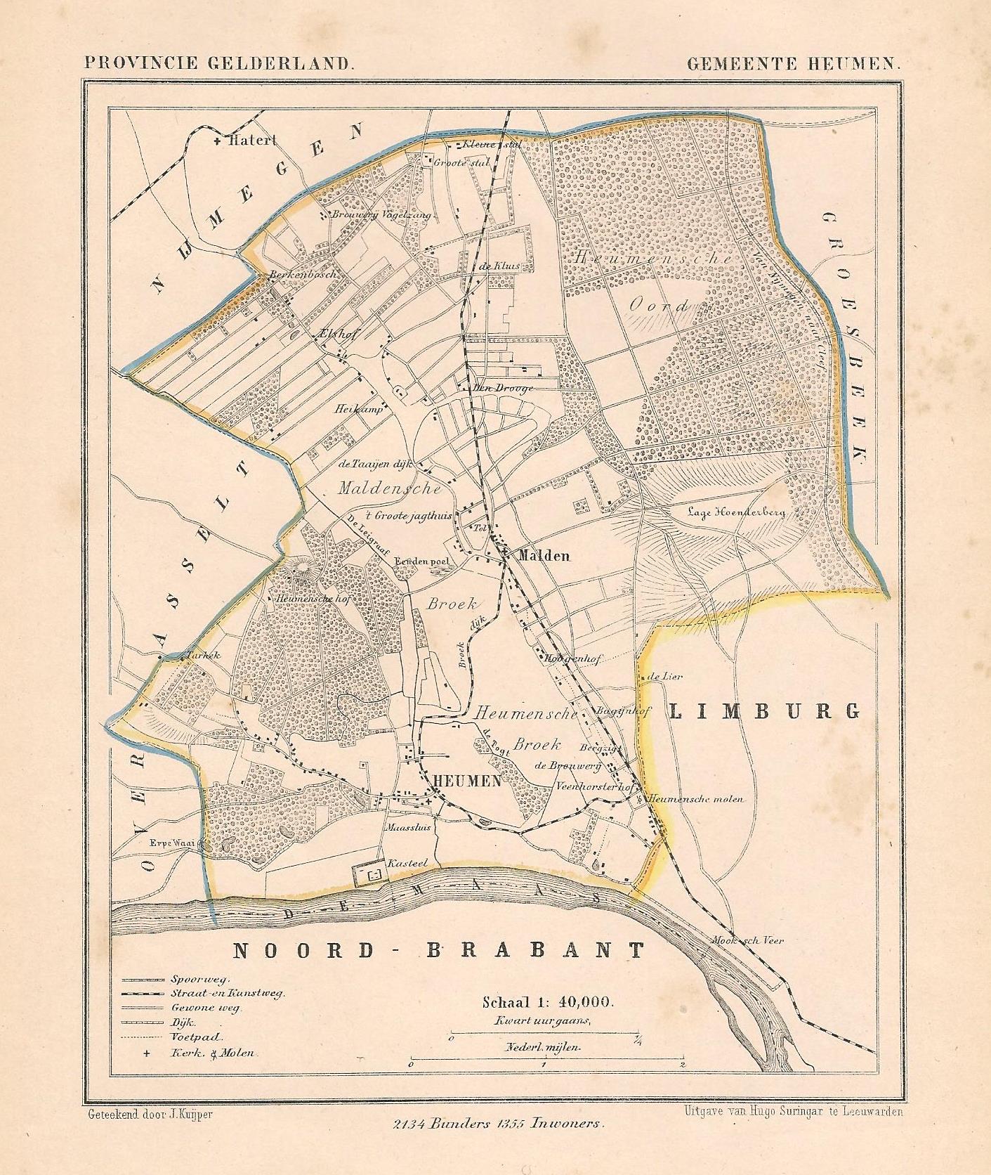 Heumen - J Kuijper / H Suringar - ca. 1867
