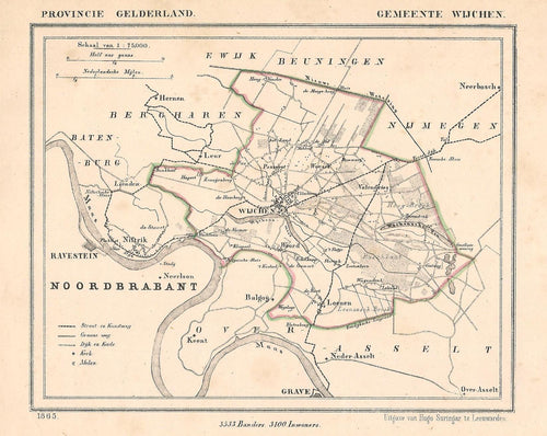 Wijchen - J Kuijper / H Suringar - 1865