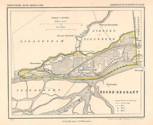 HARDINXVELD - Kuijper / Suringar - 1867