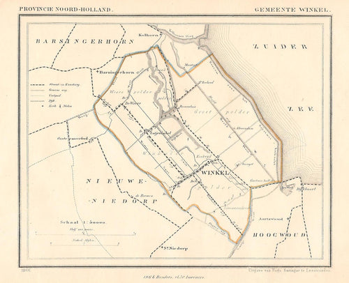 Winkel - J Kuijper / H Suringar - 1866