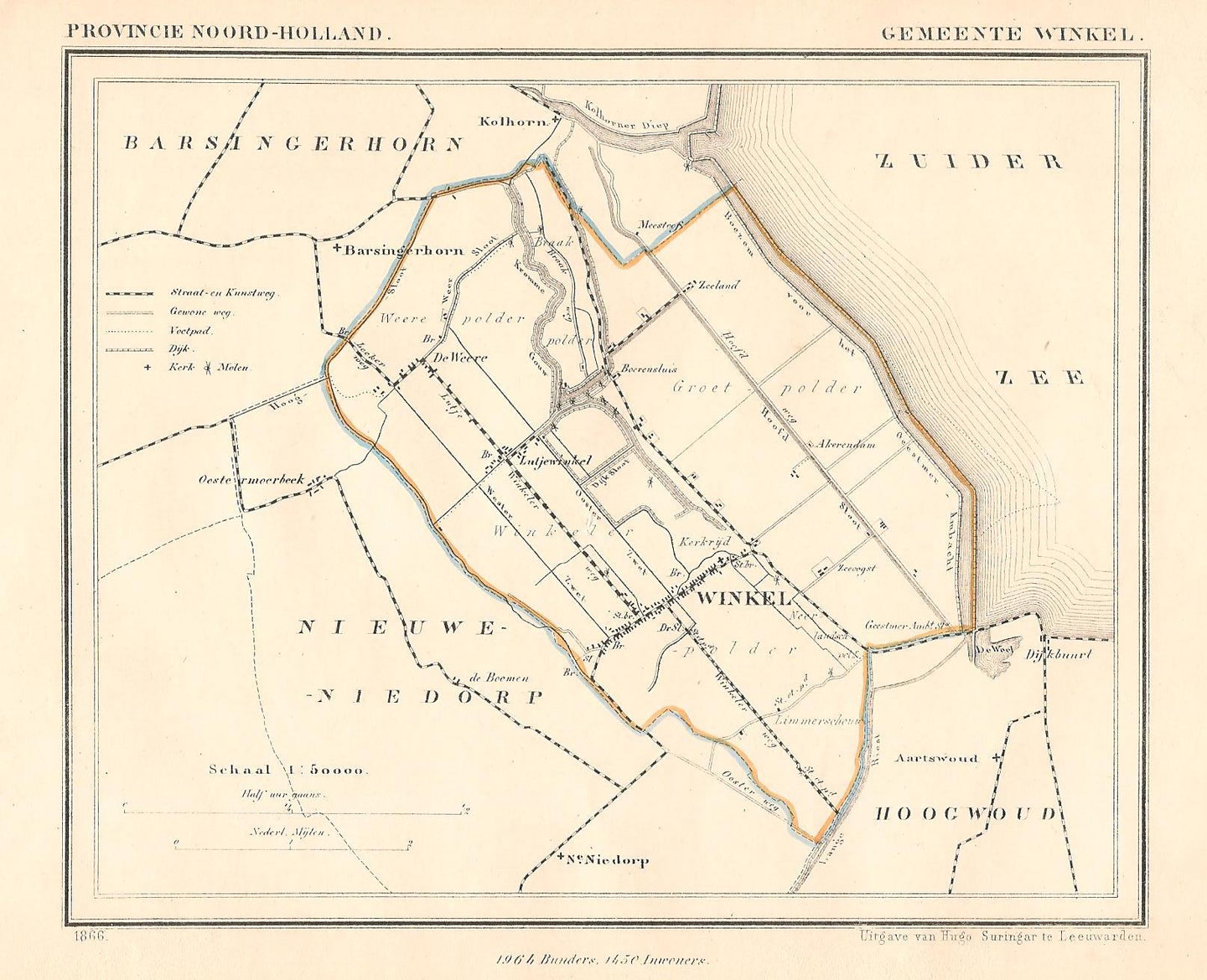 Winkel - J Kuijper / H Suringar - 1866