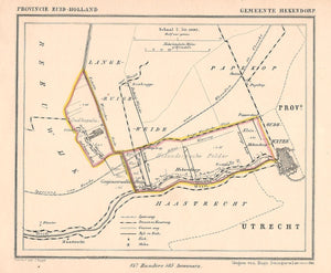 HEKENDORP - Kuijper / Suringar - ca. 1867