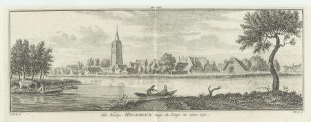 HEUKELUM Profielgezicht - H Spilman - ca. 1750