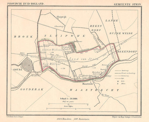 STEIN - Kuijper / Suringar - ca. 1867