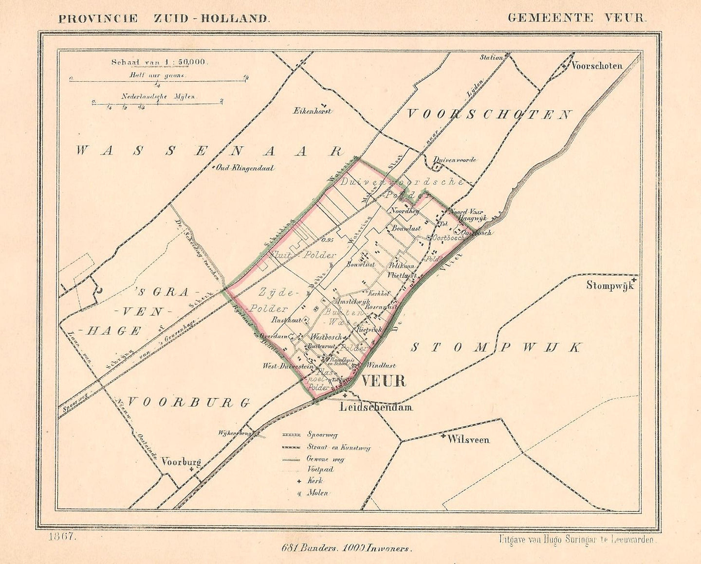 VEUR - Kuijper / Suringar - 1867