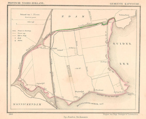 KATWOUDE - J Kuijper / H Suringar - 1865