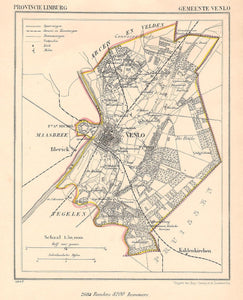 VENLO - J Kuijper / H Suringar - 1867