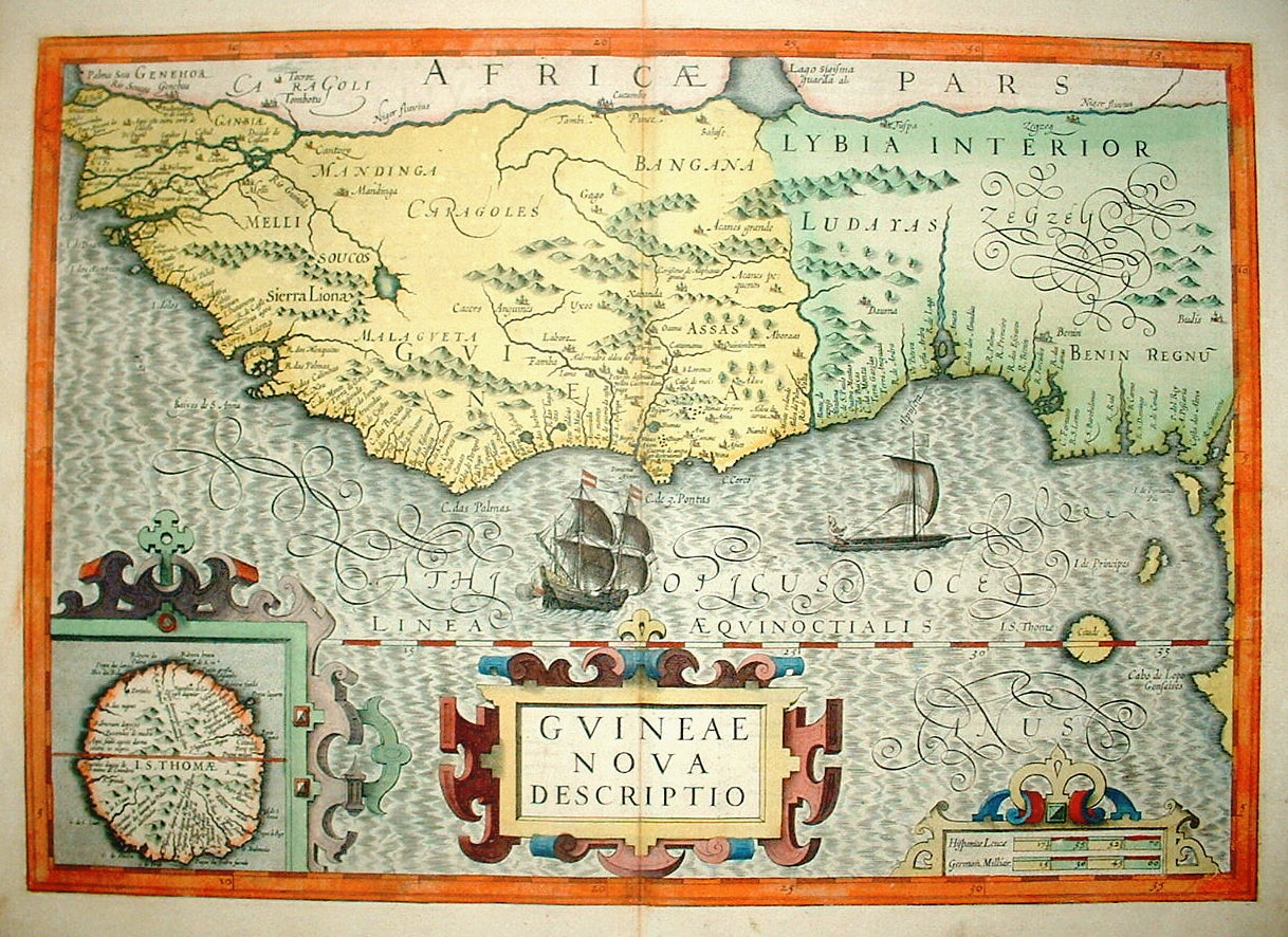 West-Afrika Guinea (gebied) - J Hondius / H Hondius - 1623