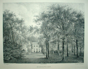 Bloemendaal Hartenlust - PJ Lutgers - ca. 1840