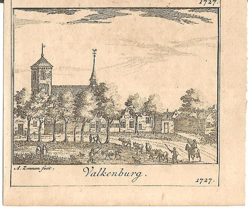Valkenburg - A Zeeman - 1716