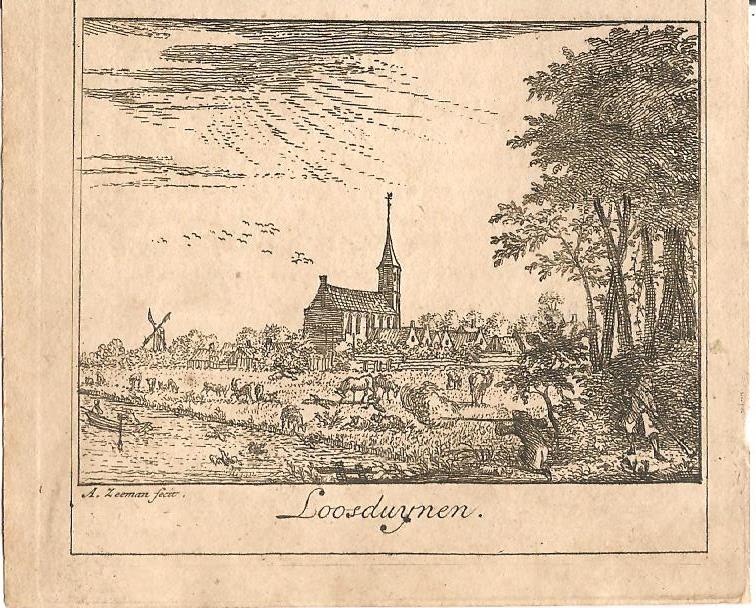 Loosduinen - A Zeeman - 1716