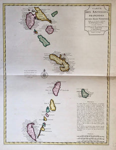 Antillen: Franse Antillen - G de l'Isle / J Covens & C Mortier - ca. 1730