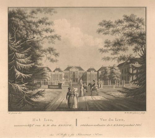 Apeldoorn, Het Loo - C de Kruyff / F Buffa - 1825