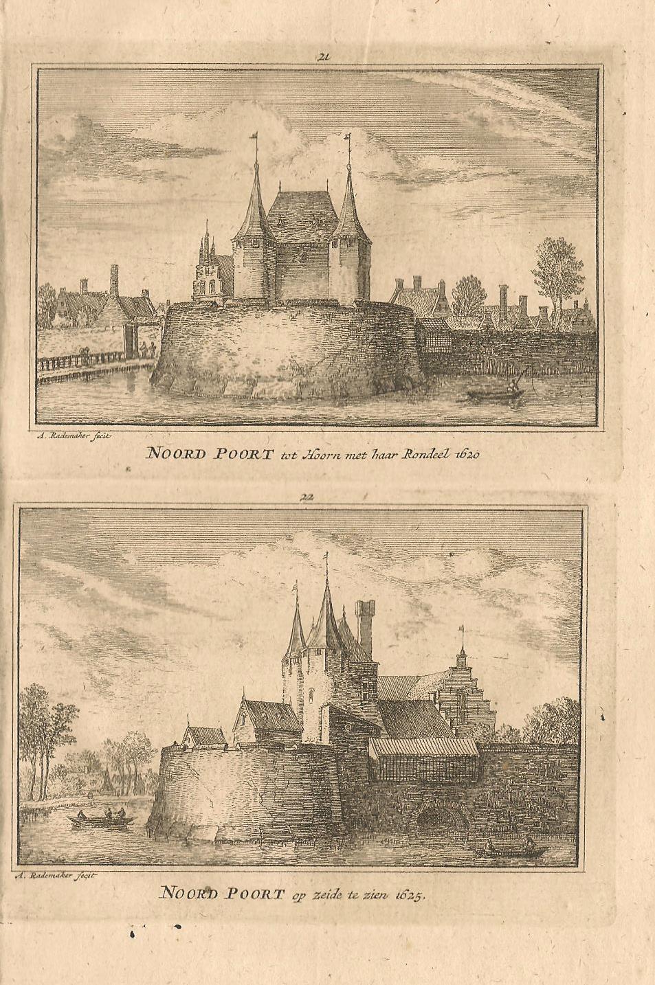 Hoorn Noordpoort - A Rademaker / JA Crajenschot - 1792