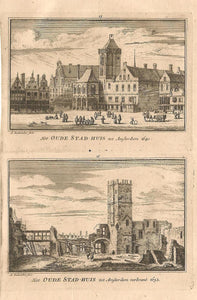 Amsterdam Oude Stadhuis - A Rademaker / JA Crajenschot, - 1792