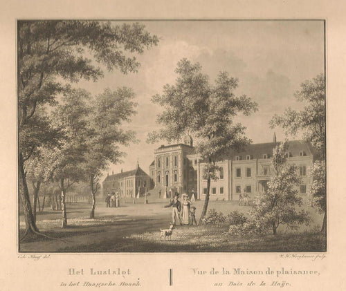Den Haag, Lustslot - C de Kruyff / F Buffa - ca. 1825