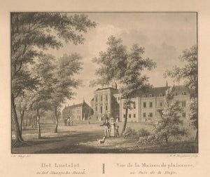 Den Haag, Lustslot - C de Kruyff / F Buffa - ca. 1825