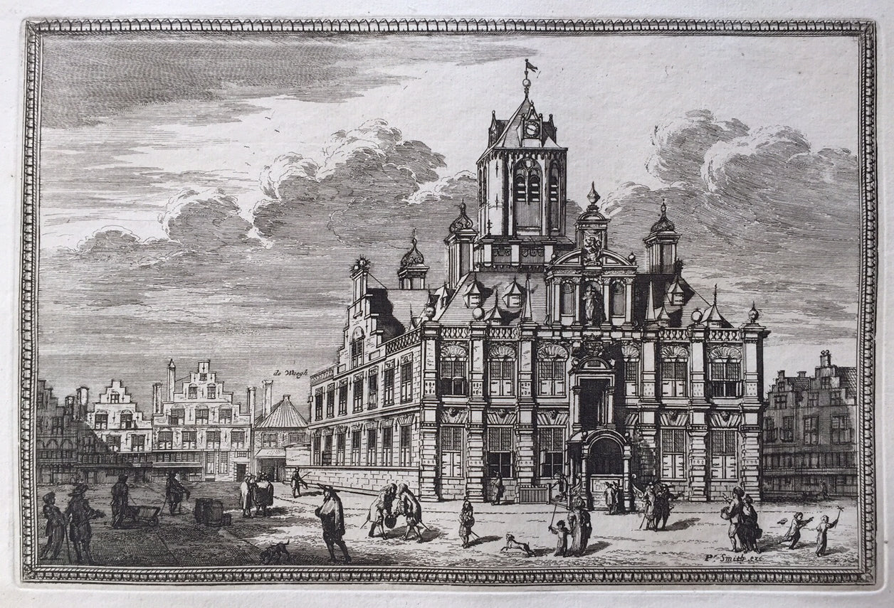 DELFT Stadhuis - R Boitet - 1729