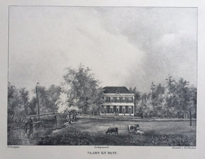 Overveen Vaart en Duin - PJ Lutgers - ca. 1840