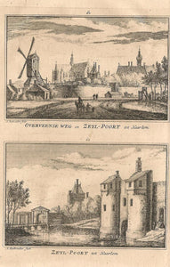 Haarlem - Zijlpoort - A Rademaker / JA Crajenschot, - 1792