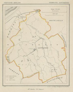 AAGTEKERKE - Kuijper / Suringar - 1867