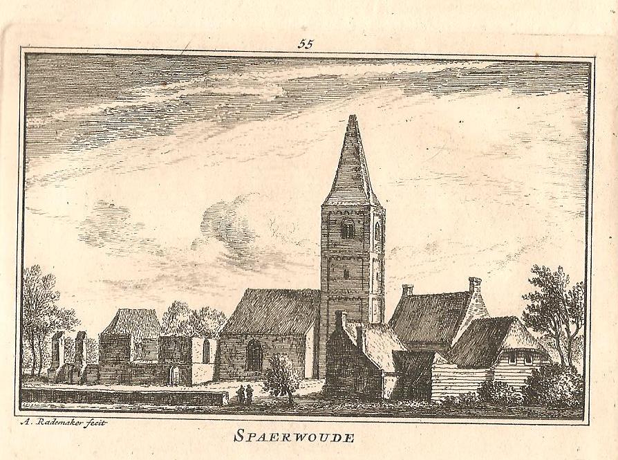 Spaarnwoude - A Rademaker / JA Crajenschot, - 1792