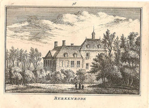 Heemstede, Berkenrode - A Rademaker / JA Crajenschot, - 1792