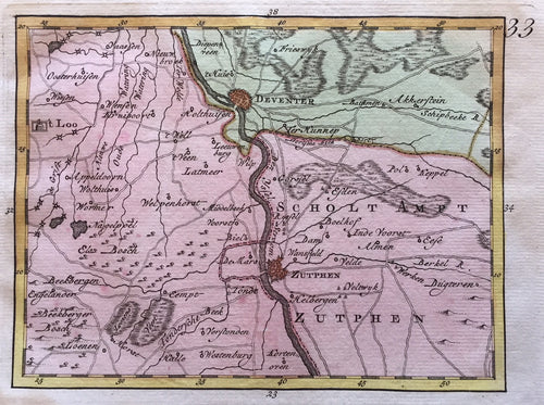 Gelderland Apeldoorn / Zutphen - C en JC Sepp - 1773