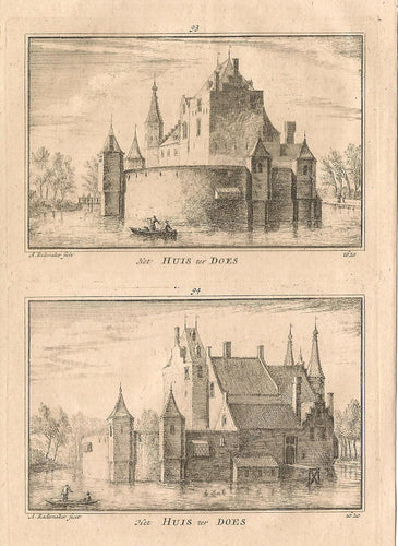 Leiderdorp Huis ter Does - A Rademaker / JA Crajenschot - 1792