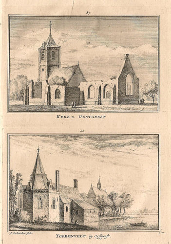 Oegstgeest - A Rademaker / JA Crajenschot - 1792
