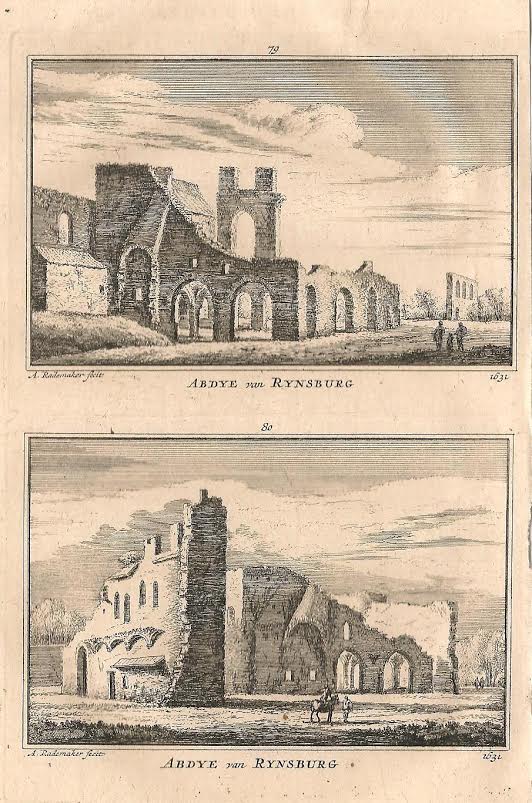 Rijnsburg Abdij - A Rademaker / JA Crajenschot - 1792