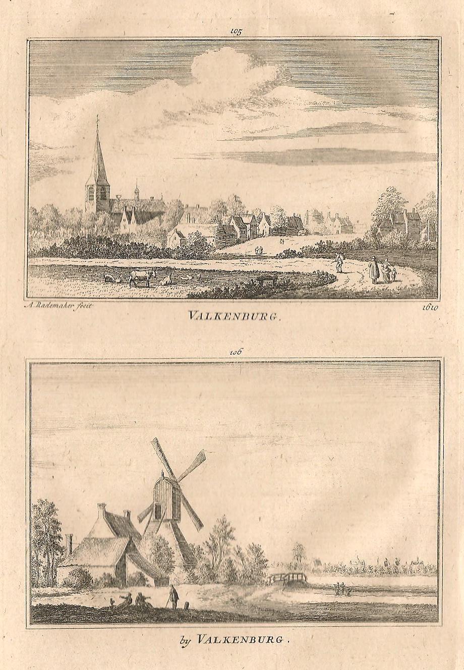 Valkenburg - A Rademaker / JA Crajenschot - 1792
