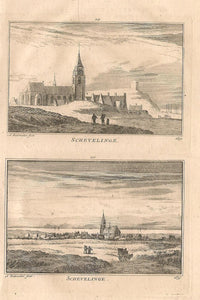 Scheveningen - A Rademaker / JA Crajenschot - 1792