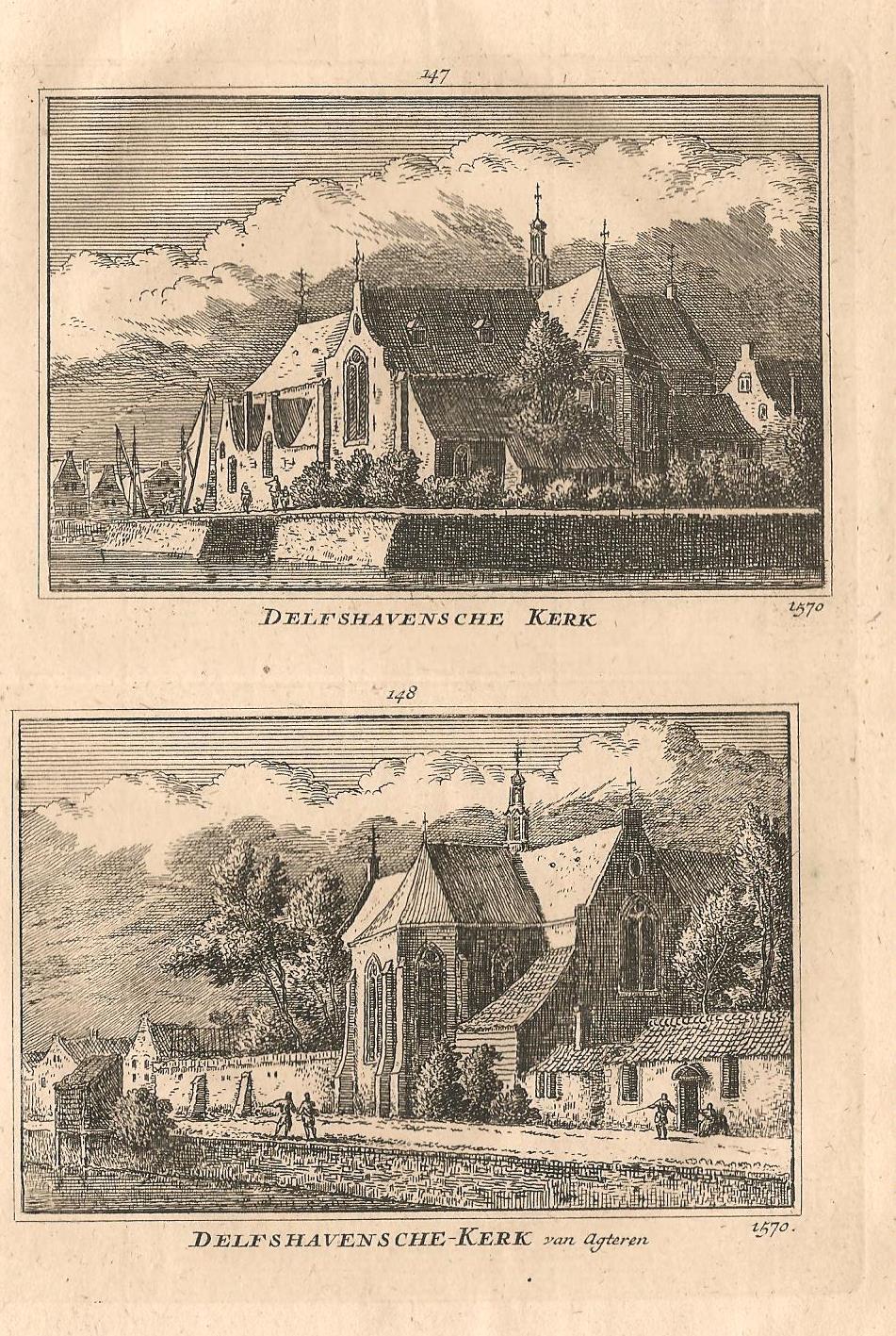Delfshaven (Rotterdam) - A Rademaker / JA Crajenschot - 1792