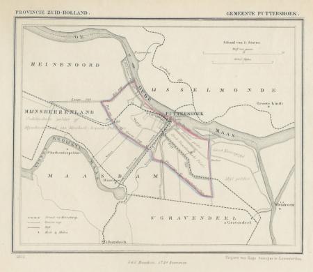 PUTTERSHOEK - Kuijper / Suringar - 1866