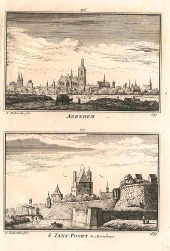Arnhem, - A Rademaker / JA Crajenschot - 1792
