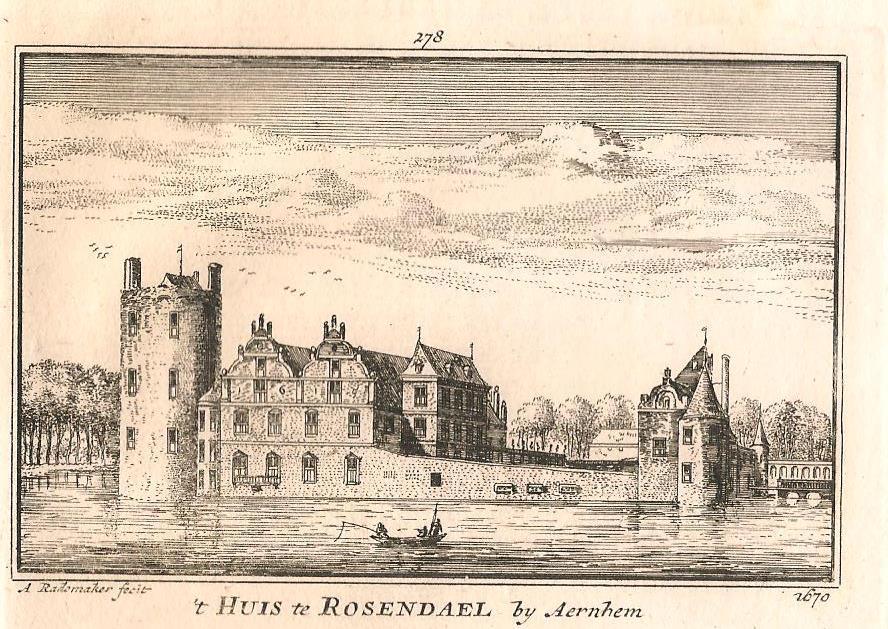 Rozendaal, Landgoed Rosendael - A Rademaker / JA Crajenschot - 1792