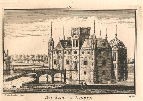 Kesteren, Slot Lynden - A Rademaker / JA Crajenschot - 1792