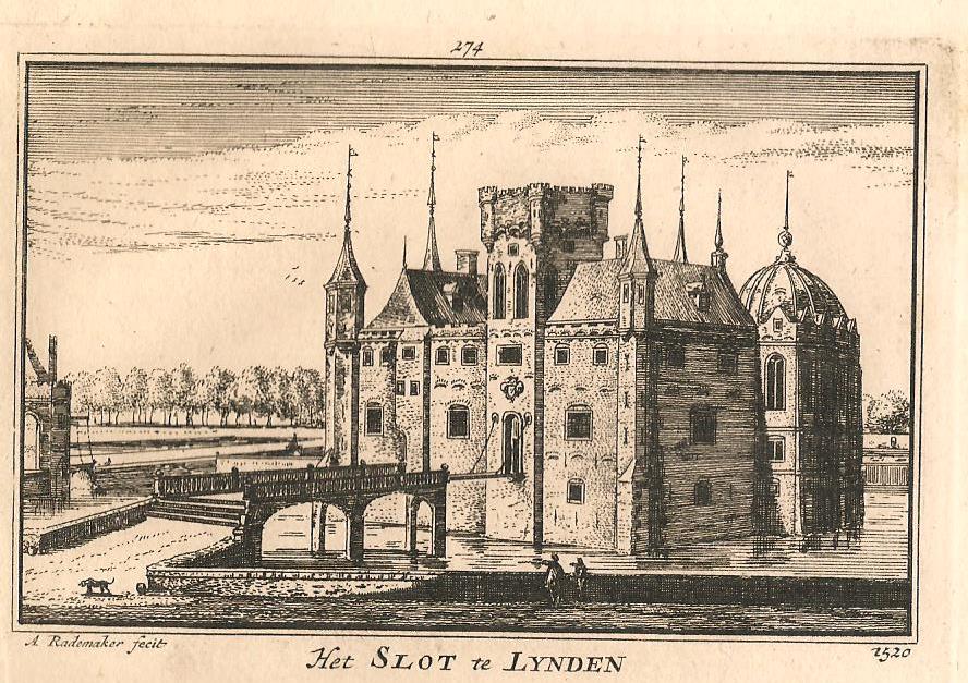 Kesteren, Slot Lynden - A Rademaker / JA Crajenschot - 1792