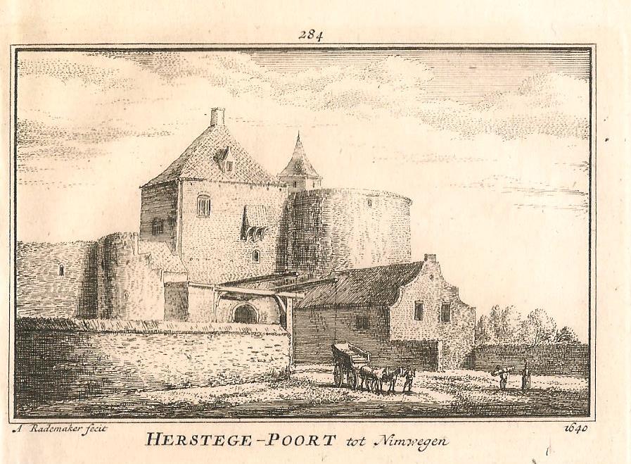 Nijmegen, Herstegepoort - A Rademaker / JA Crajenschot - 1792