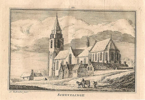 Scheveningen - A Rademaker / JA Crajenschot - 1792