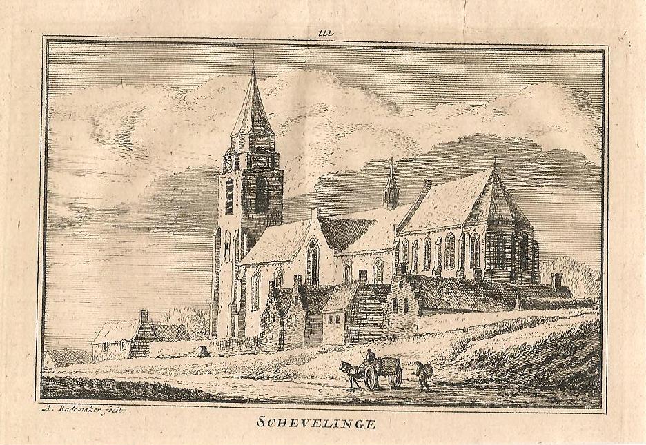 Scheveningen - A Rademaker / JA Crajenschot - 1792