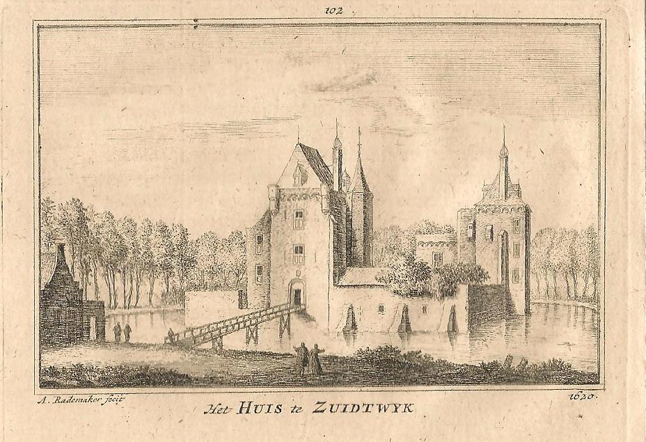 Wassenaar, Huis Zuidwijk - A Rademaker / JA Crajenschot - 1792