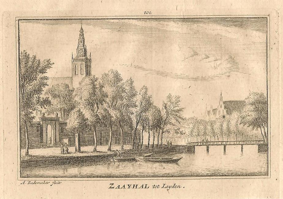 Leiden,Zaaihal - A Rademaker / JA Crajenschot - 1792