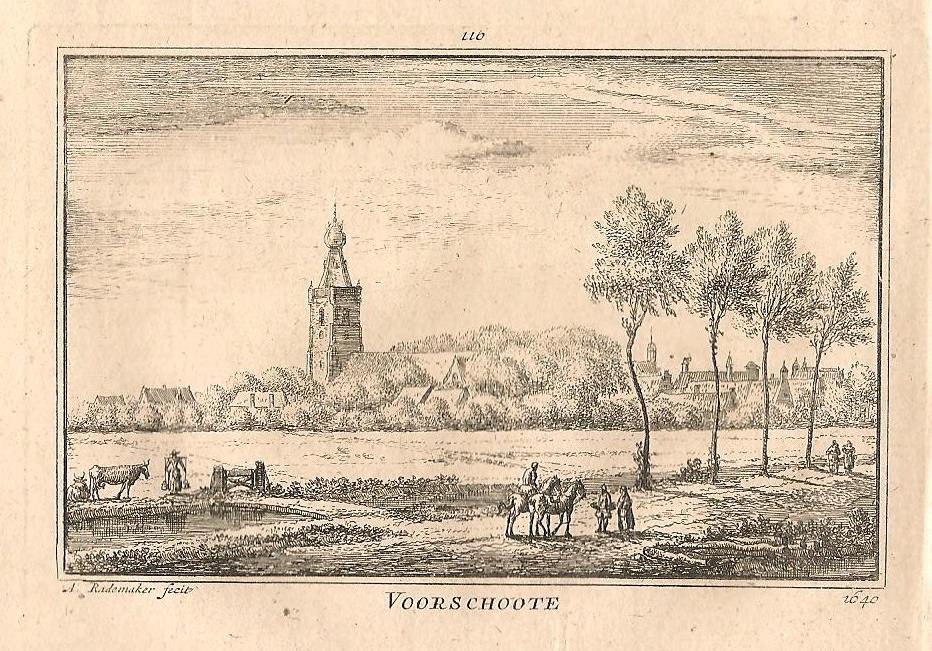 Voorschoten - A Rademaker / JA Crajenschot - 1792