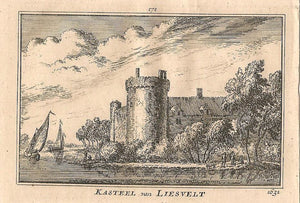 Groot - Ammers Kasteel, Liesveld - A Rademaker / JA Crajenschot - 1792