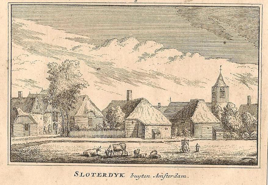 Sloterdijk ( Amsterdam)  - A Rademaker / JA Crajenschot - 1792