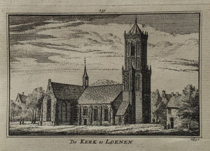 Loenen Kerk - A Rademaker / JA Crajenschot - 1792
