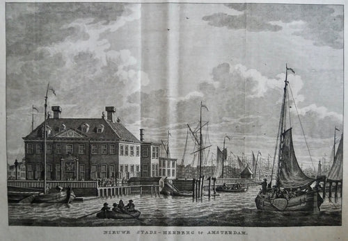 AMSTERDAM Nieuwe Stadsherberg in Het Y - KF Bendorp - 1793